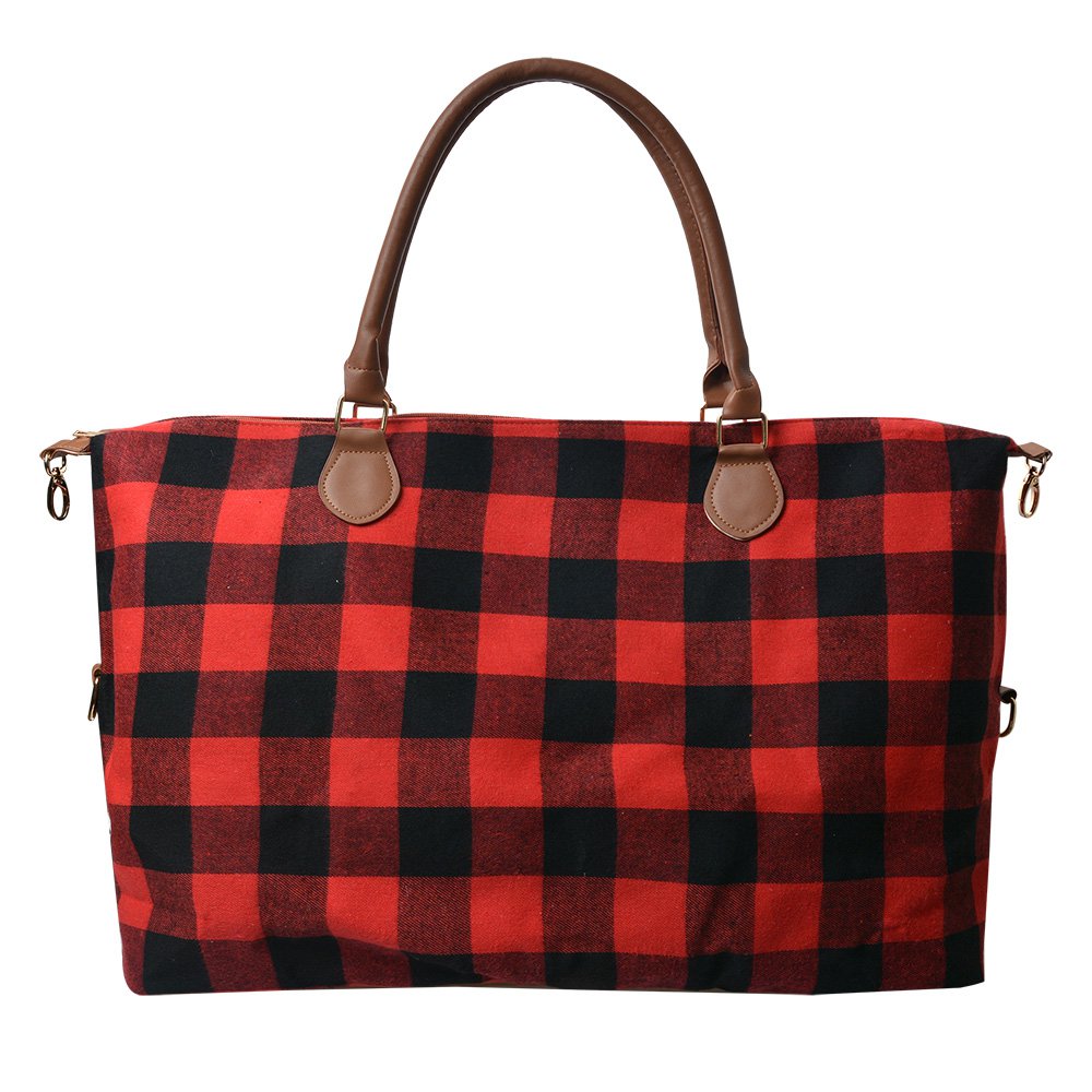 Handtas Dames Rood Zwart 56x35 cm