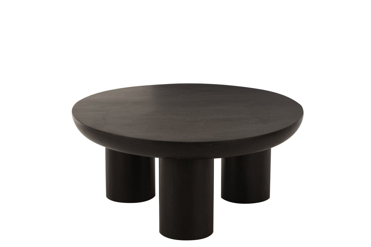 J-Line salontafel Trio - hout - zwart