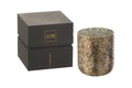 J-Line geurkaars Luxuria - Cookie Crunch - glas - brons - large - 80U
