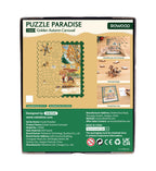 Houten Legpuzzel, Rowood/Robotime, Golden Autumn Carousel, TA008, 23x27,4 cm