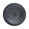 Metalen ronde schaal zwart D55
