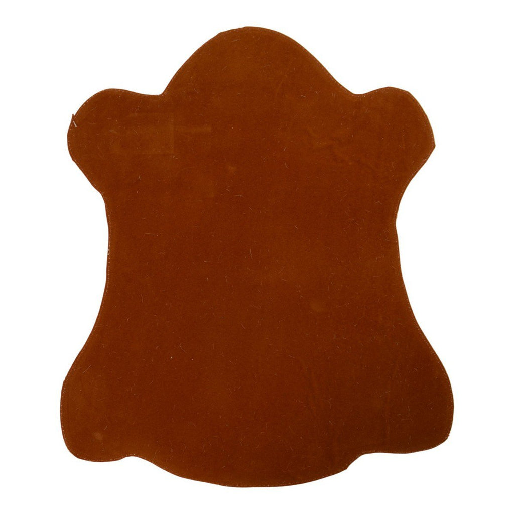 Placemat koevorm bruin/wit 30x48cm