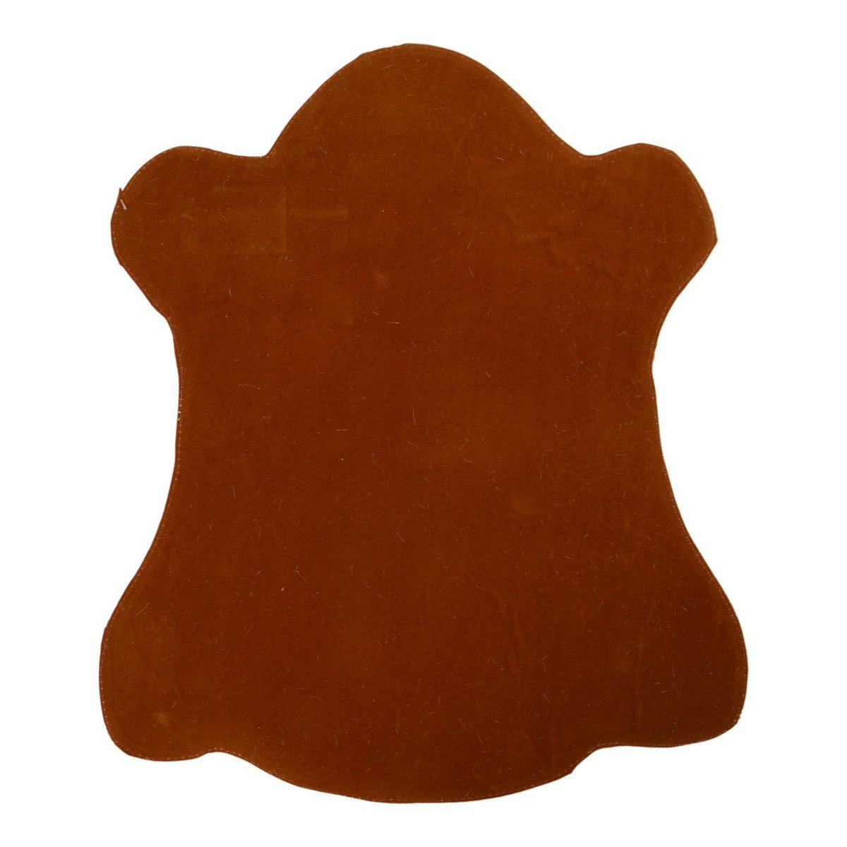 Placemat koevorm bruin/wit 30x48cm