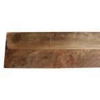 Vintage mango zwevende wandplank