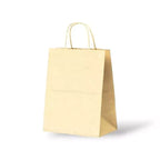 Papieren Tas (M) – Ivoor / Crème – 100 Stuks