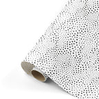 Flocks - Rollen cadeaupapier - 10 stuks - zwart/wit