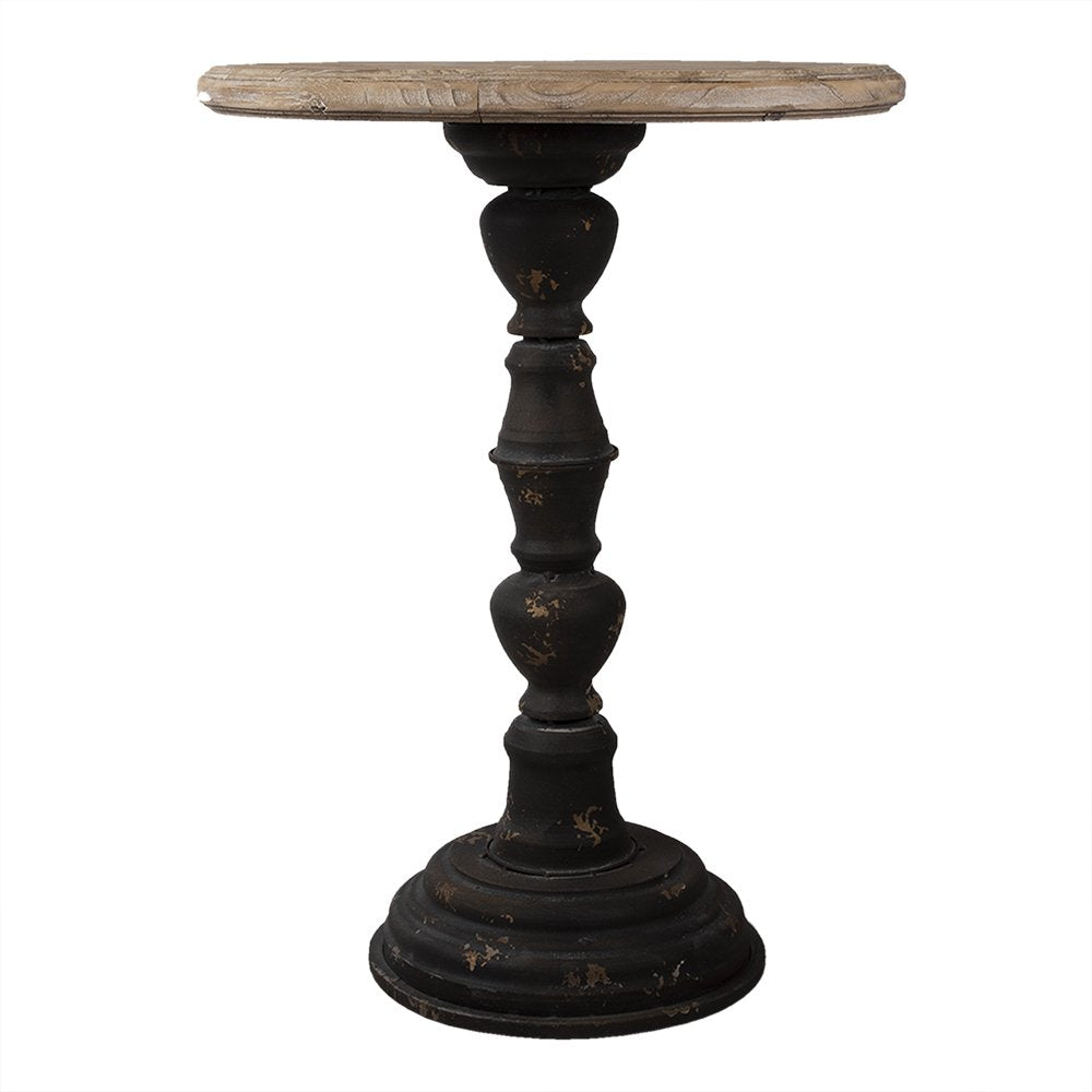 Bijzettafel Ø 57x75 cm Bruin thoun