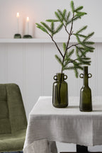 J-Line decoratie tak - kunststof - groen/bruin - S