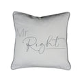 Kussen katoen mr right 45x45cm*