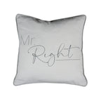 Kussen katoen mr right 45x45cm*
