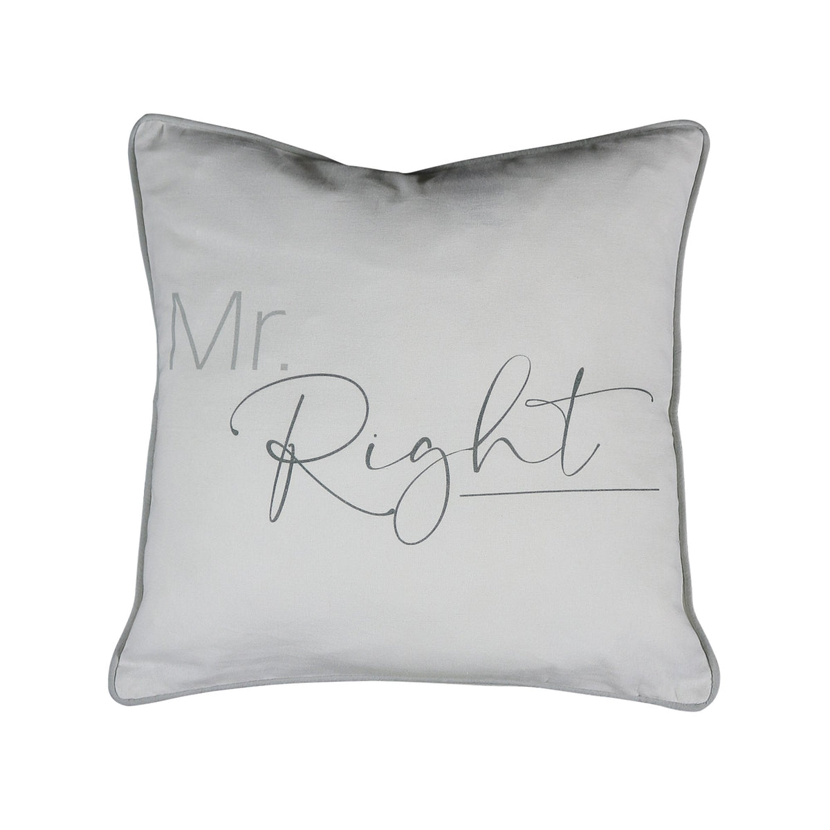 Kussen katoen mr right 45x45cm*