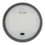 LED Kaars Ø 8x10 cm Bruin Kunststof