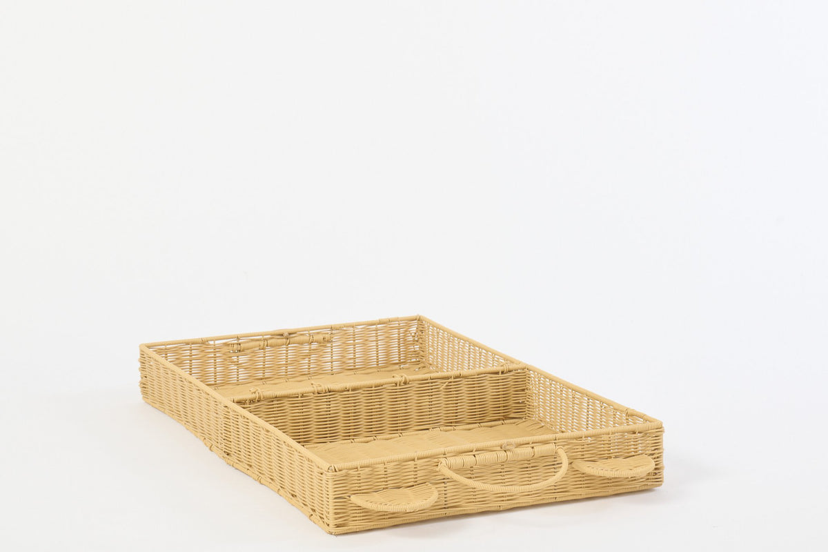 J-Line mand Koffer - kunststof - naturel - L