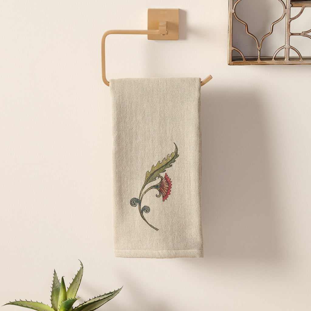 Katoenen hamambadstofhanddoek - handformaat