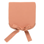 Dutch Decor Java - Stoelkussen 40x40 cm - Katoen - Met strikbanden - Muted Clay - Roze