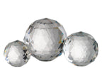 J-Line Theelicht Bal Kristal Transparant