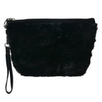 Toilettas Dames Hart 23x13 cm Zwart Polyurethaan