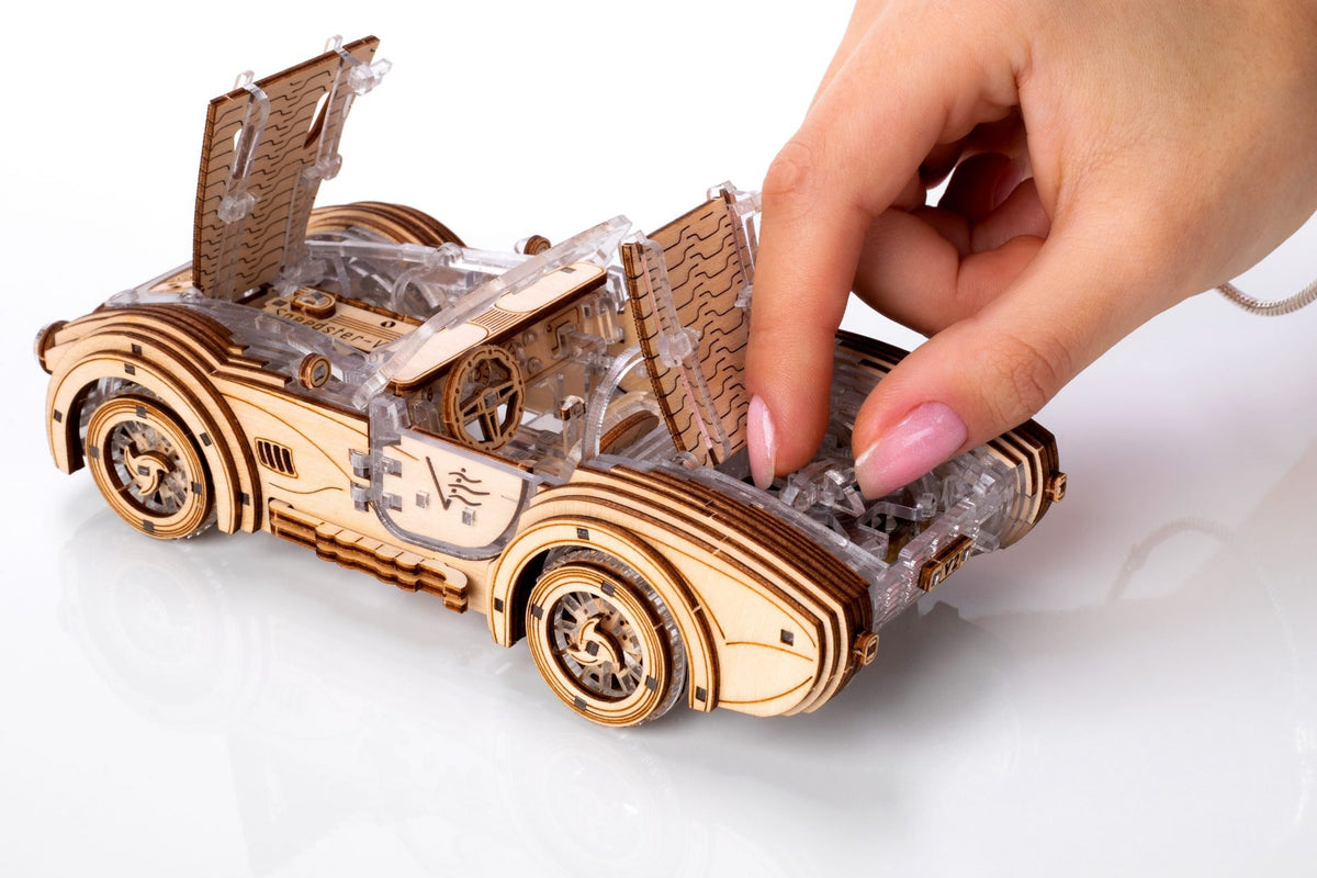 Veter Models 3D Modelbouwpakket, Speedster V2, AKV-02 16,4x8x5,5cm