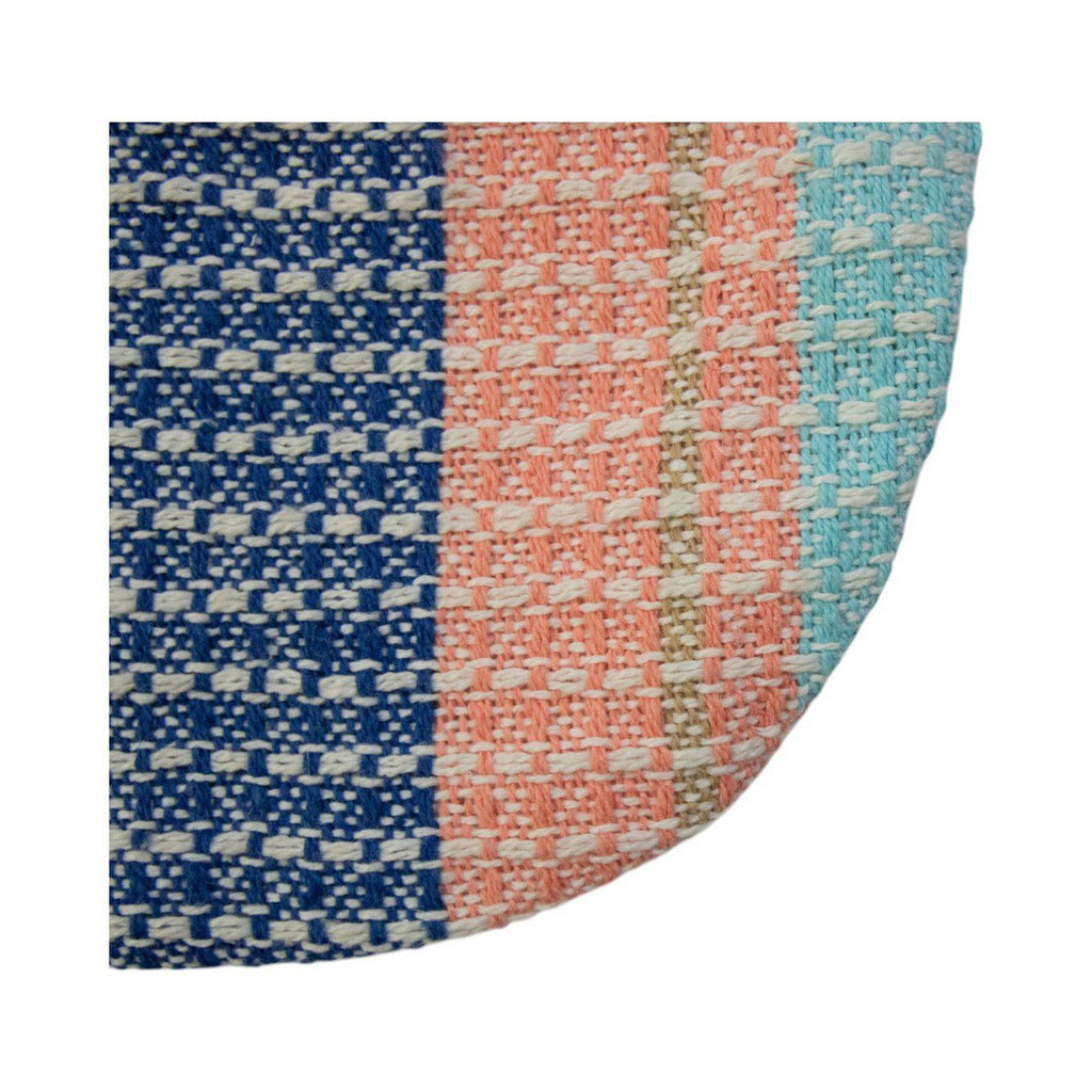 Tasje Waffle blauw 15x20cm