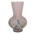 Vaas Ø 10x23 cm Roze Glas