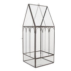 Decoratie KweekKastje 15x15x38 cm transparant metaal