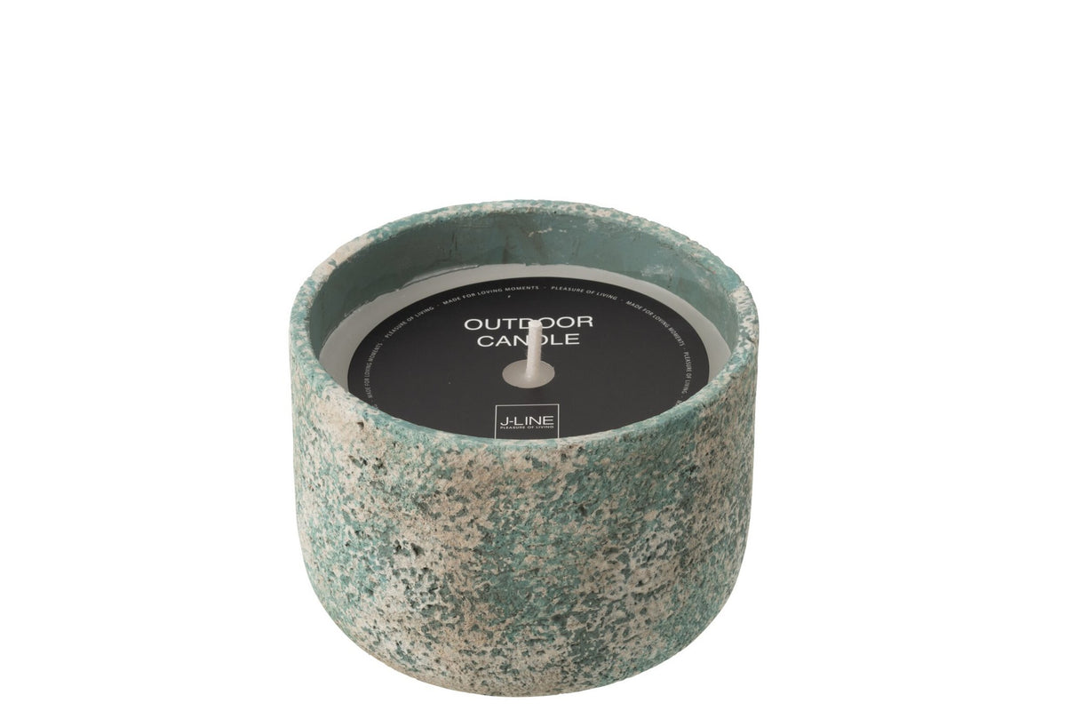 J-Line buitenkaars Rond - blauw - M - 31U