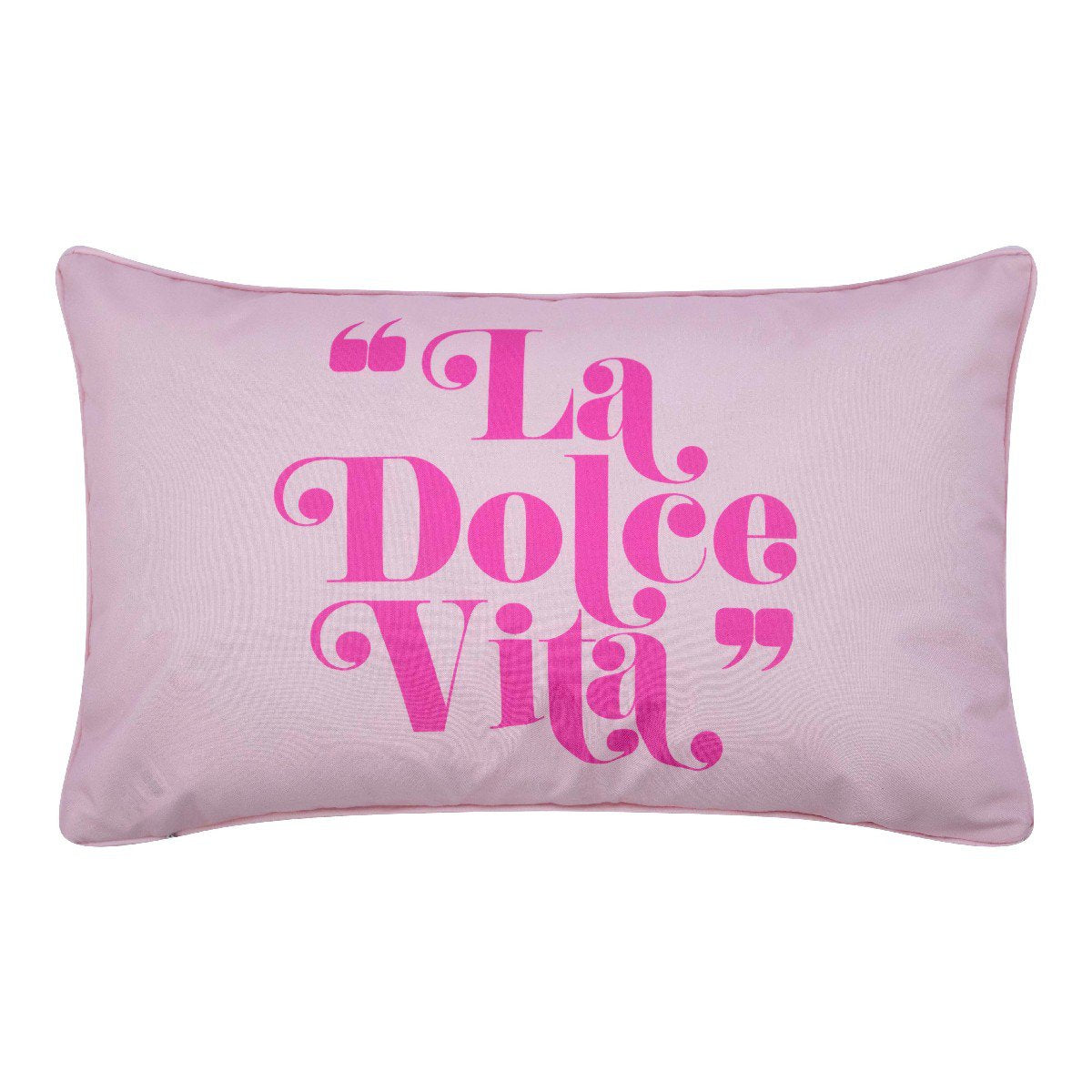 Dolce Vita Outdoor kussen roze 30 x 50 cm