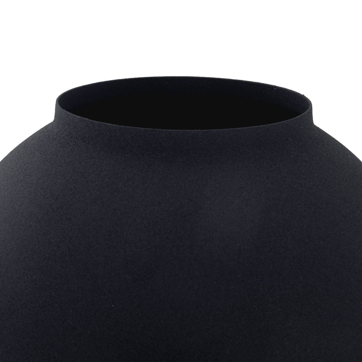 Vaas Ozamis Zwart 22x21cm