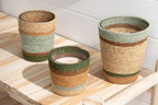 J-Line Geurkaars Mand Beige Bei/Bl Small- 45 Uur