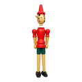 Decoratie Beeld Pinokkio Rood Hout
