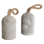 Betonnen deurstopper