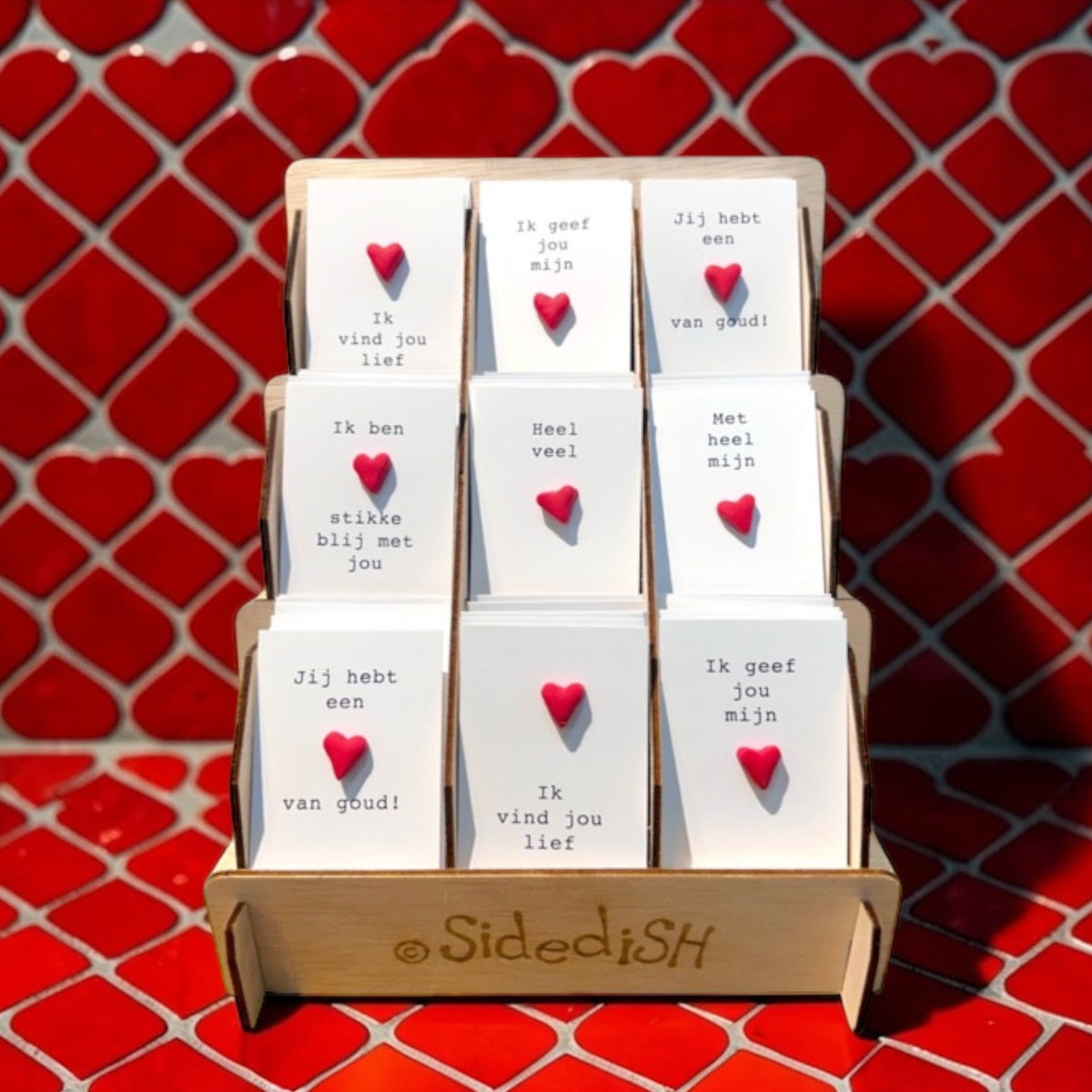 Cadeau kaartjes hart