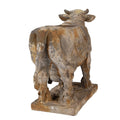 Bloempot Koe 36x15x28 cm Grijs Keramisch materiaal