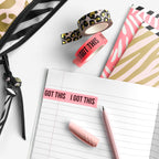 Washi tape heb ik gekregen, per 9 stuks