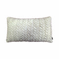 Smock Velvet kussen gebroken wit 30x50cm