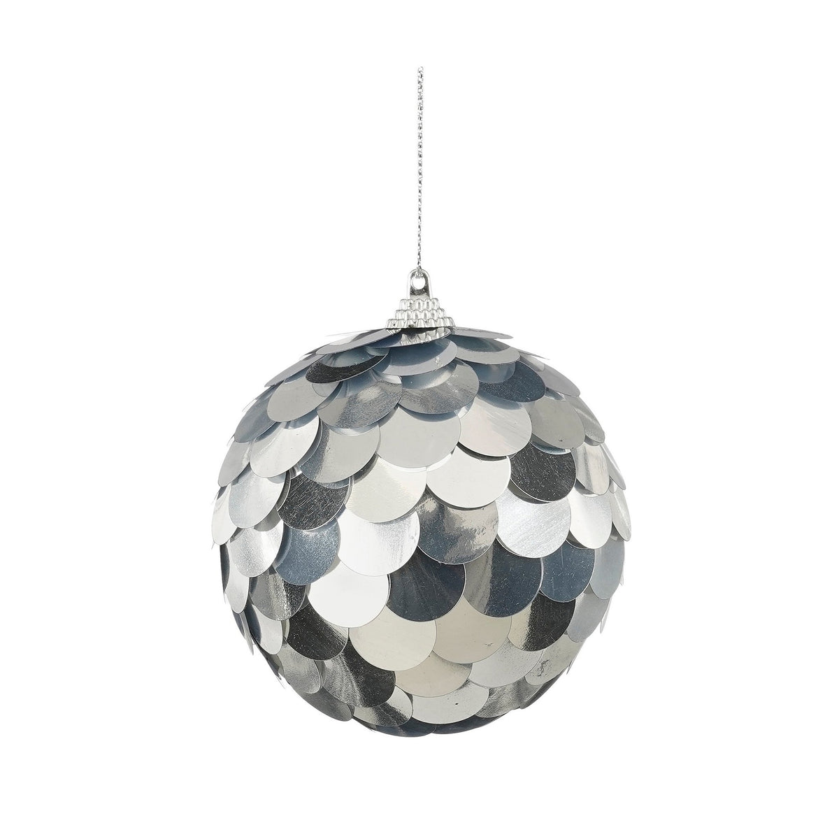 Bal onbreekbaar zilver d10cm