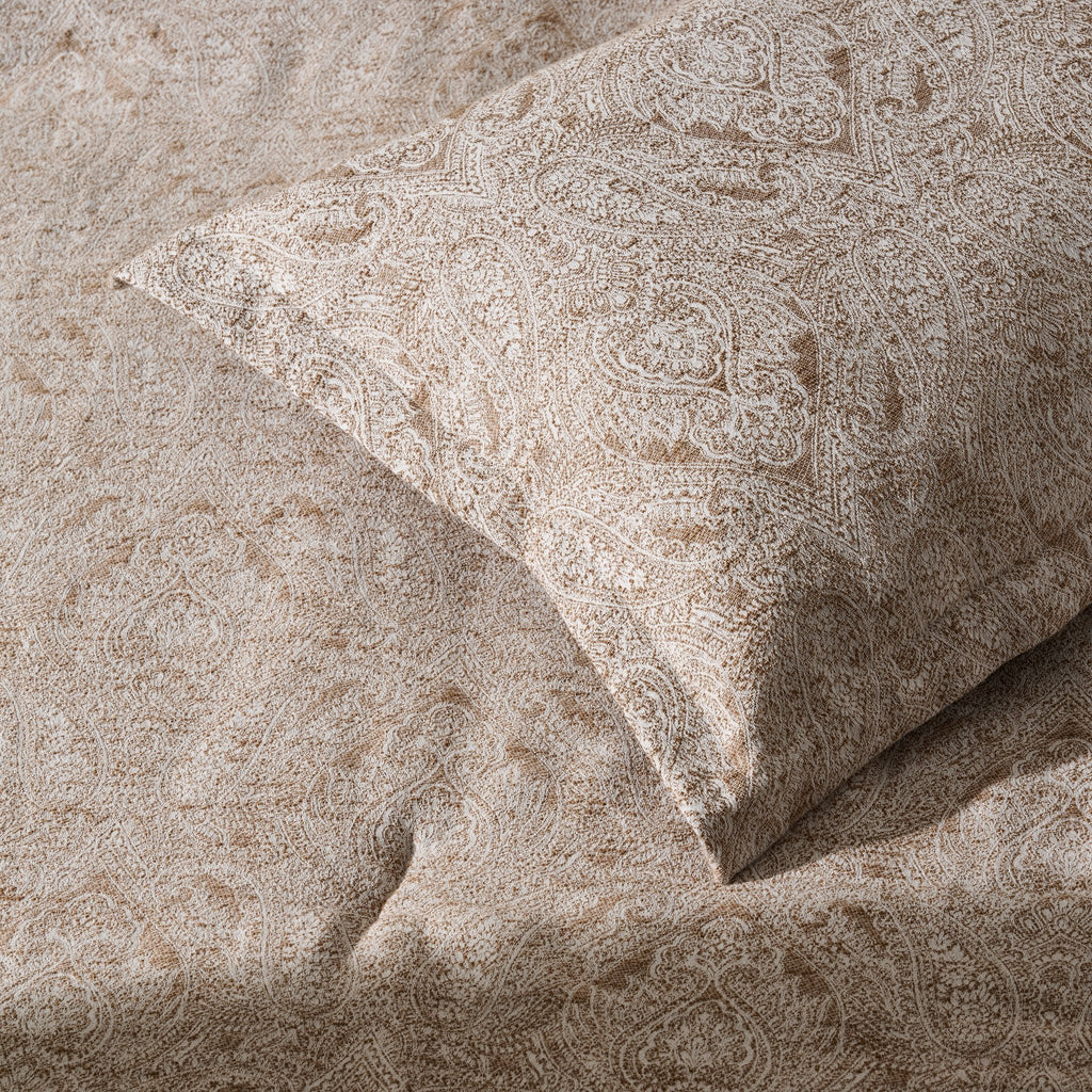 Trooster | Katoen Tencel Jacquard Garengeverfd | Dubbel en enkel | Met 2 kussenhoezen