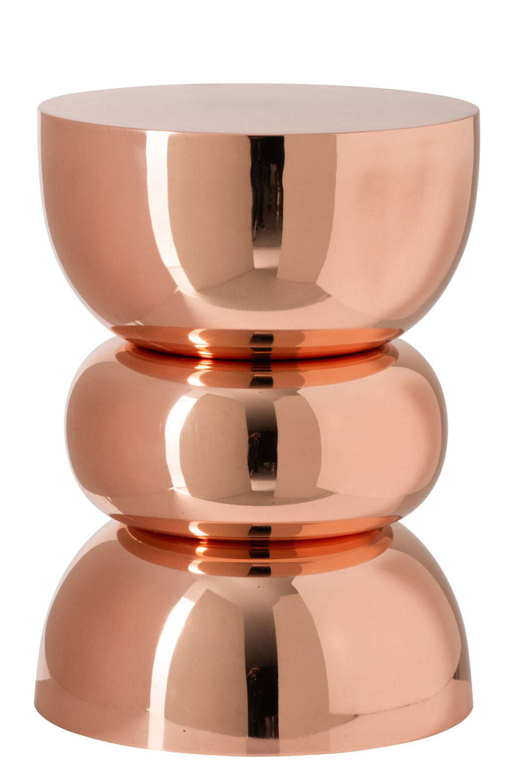 J-Line Bijzettafel - ijzer - roségoud