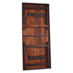 Eettafel bruin opklapbaar XL