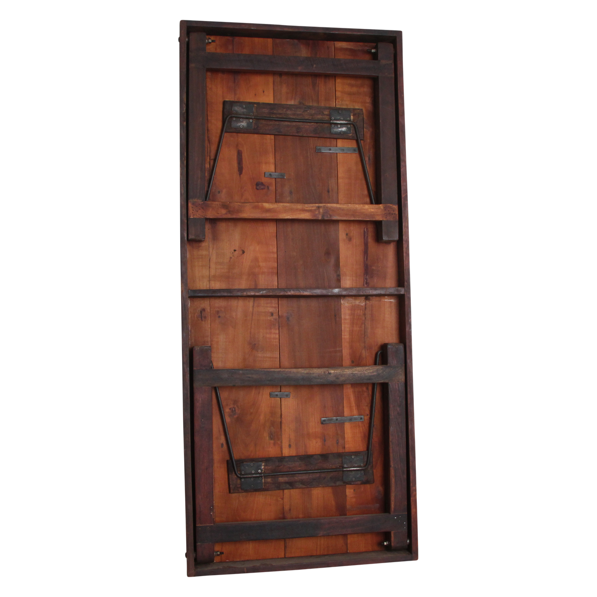 Eettafel bruin opklapbaar XL