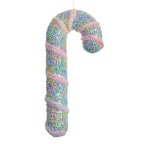 Kersthanger Zuurstok 20 cm Roze Kunststof