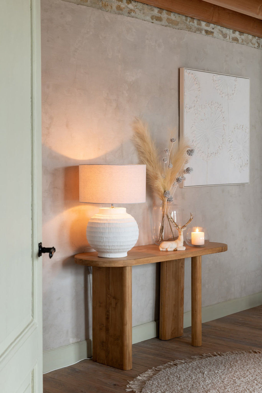 J-Line tafel - Teak hout - naturel