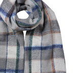 Wintersjaal Dames 50x200 cm Grijs Synthetisch