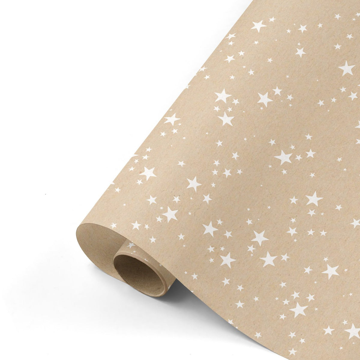 Sky full of stars - Rollen cadeaupapier - 10 stuks - kraft-wit