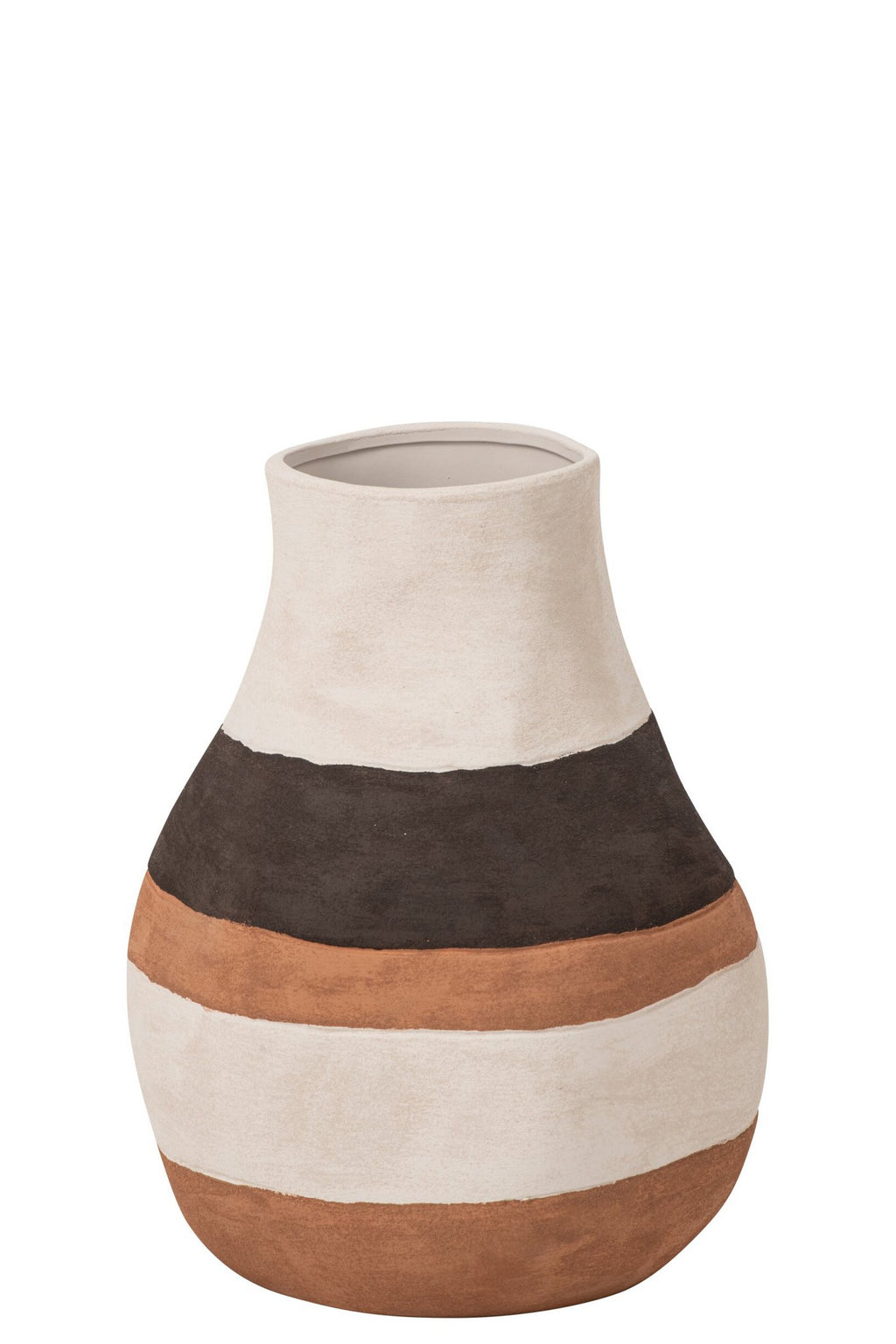 J-Line vaas - steengoed - multi - large