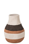 J-Line vaas - steengoed - multi - large