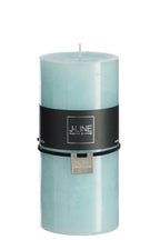 J-Line cilinderkaars - blauw - large - 52U