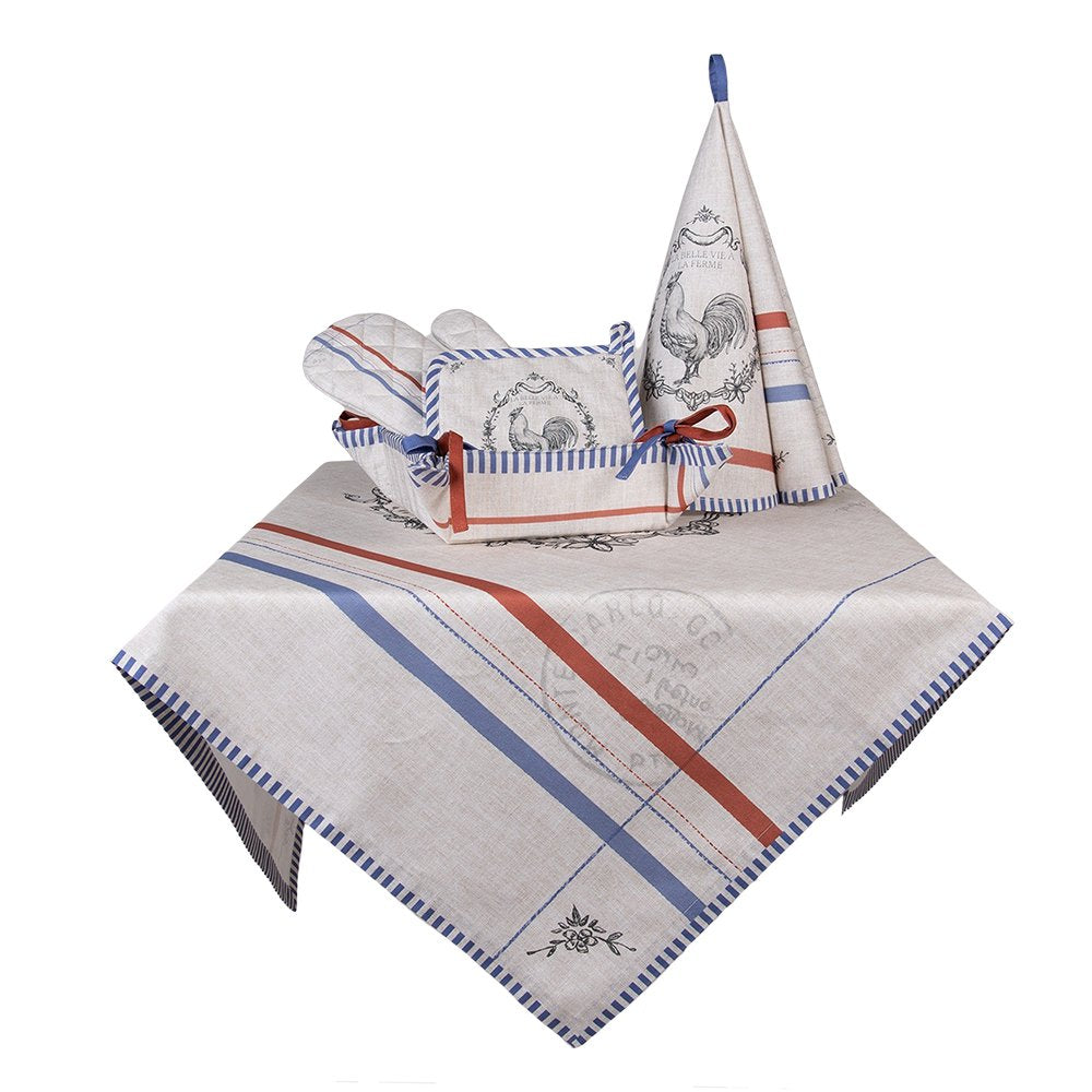 Pannenlap 20x20 cm Beige Katoen Haan Afgiet Pannenlap