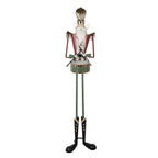 Kerstdecoratie Beeld Notenkraker 38x47x178 cm Metaal
