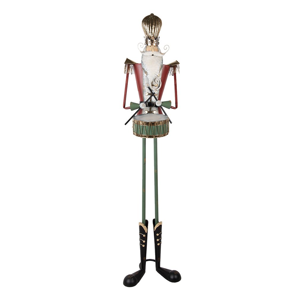 Kerstdecoratie Beeld Notenkraker 38x47x178 cm Metaal